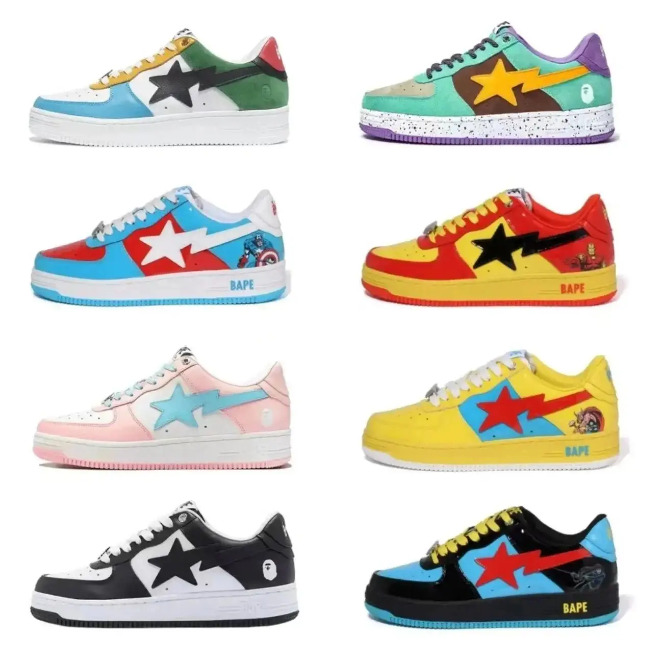 BAPE (40 style) Sneakers