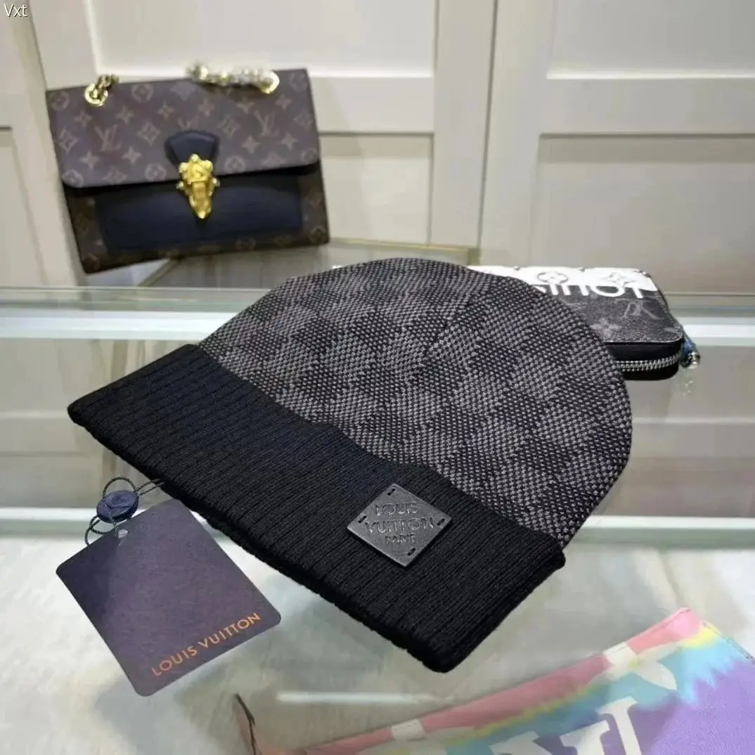 Louis Vuitton Damier Beanie & Scarf [20 styles] 2
