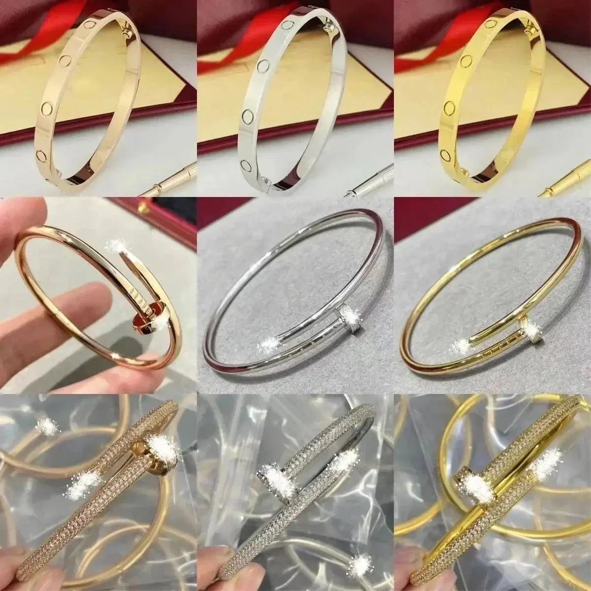 Cartier Love Bracelet [40 styles]