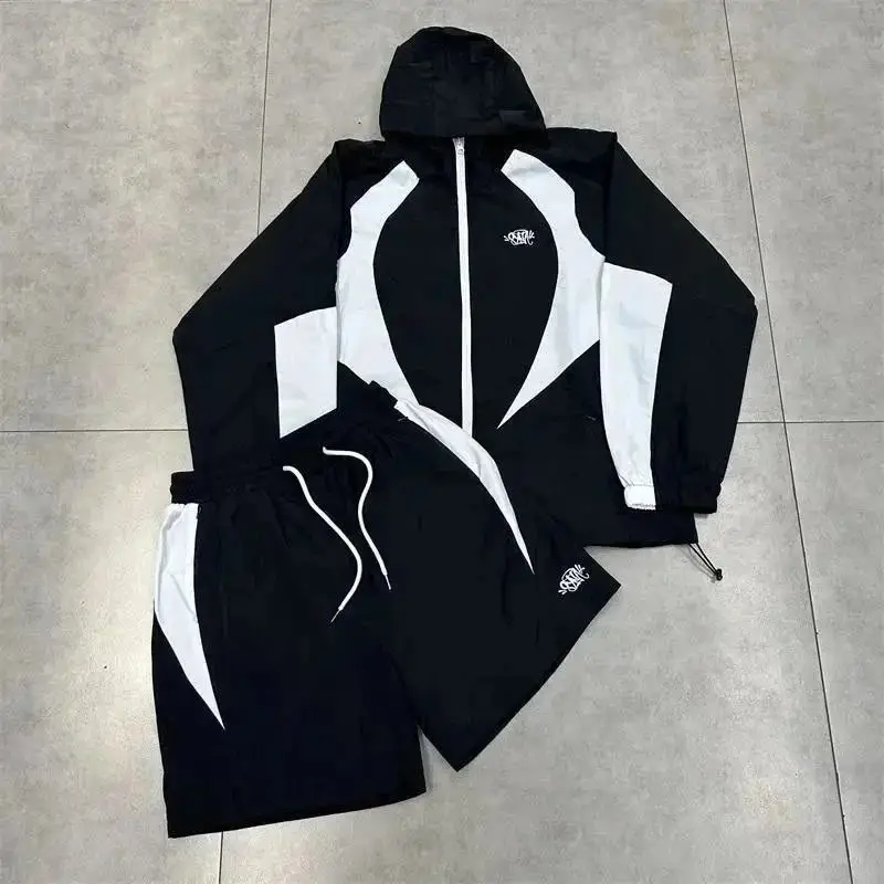 Synaworld Hooded Jacket & Shorts Set [4 styles] 2