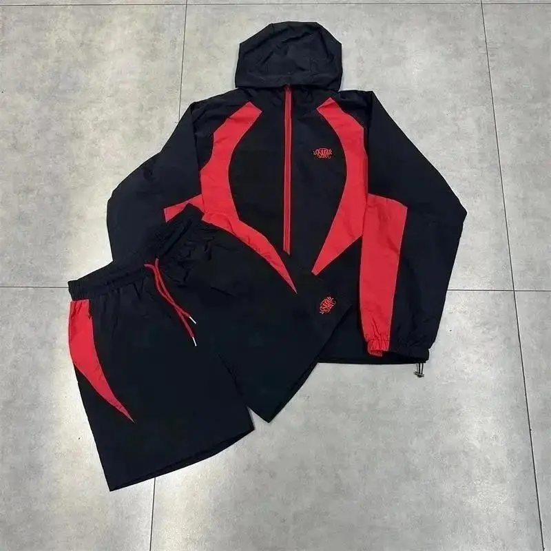 Synaworld Hooded Jacket & Shorts Set [4 styles] 3