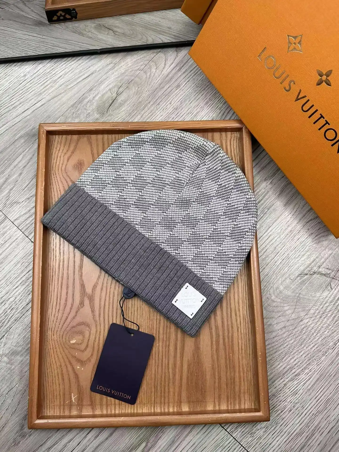 Louis Vuitton Monogram Beanie Knitted Hat 3
